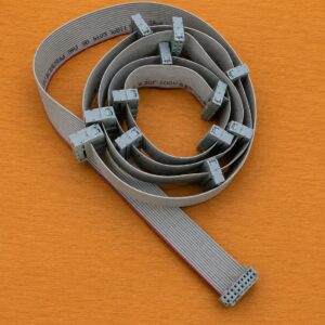 P18C12G0T1R0 Jacquard Ribbon Cable 18 Pin, 12 Connector